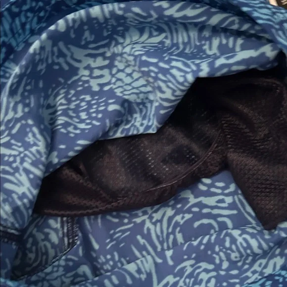 Speedo Men's Blue Pattern Swim Trunks-NWT - Picture 7 of 9